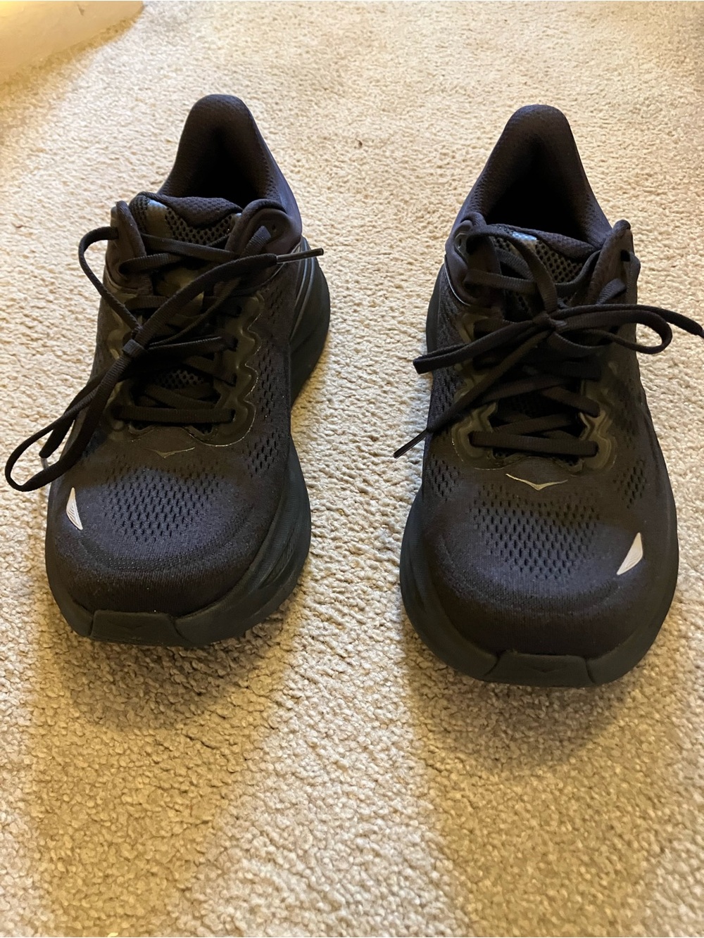 Hoka One One Women’s Black Athletic Running Shoes